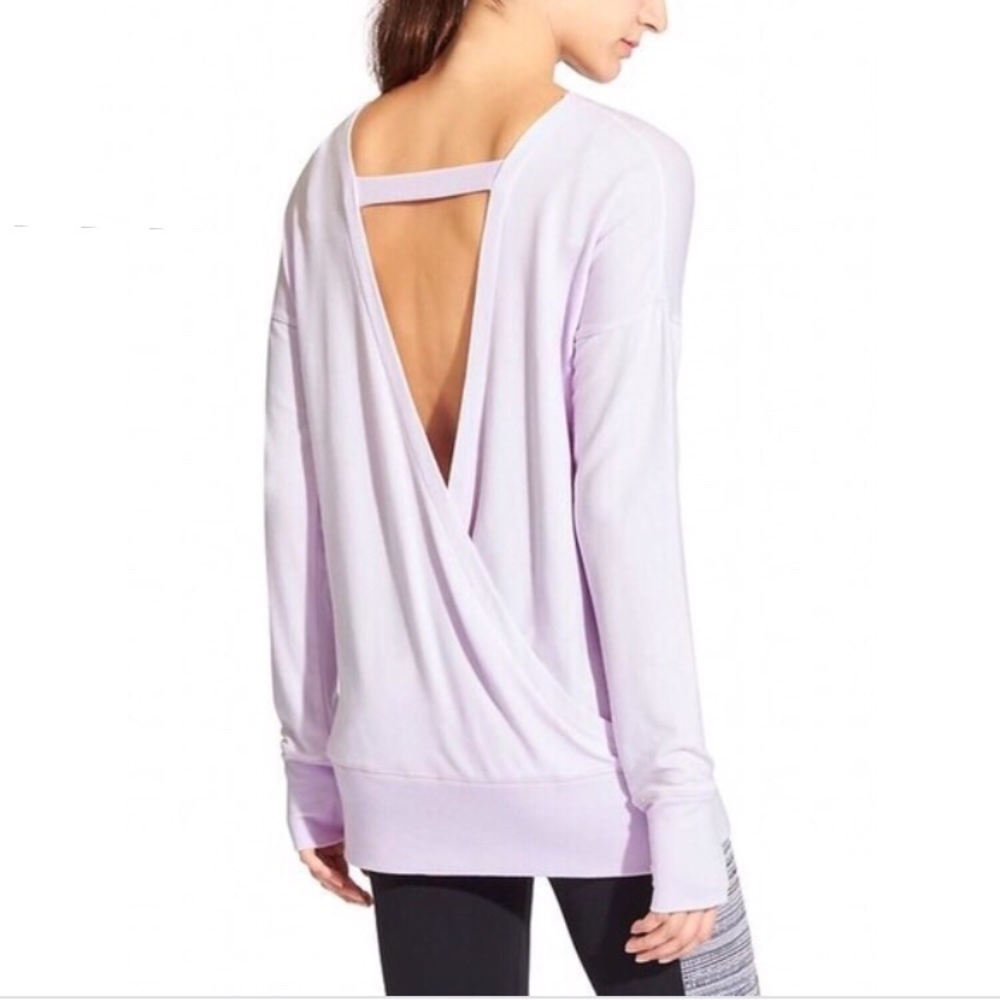 Athleta Chakra Long Sleeved Top sz M